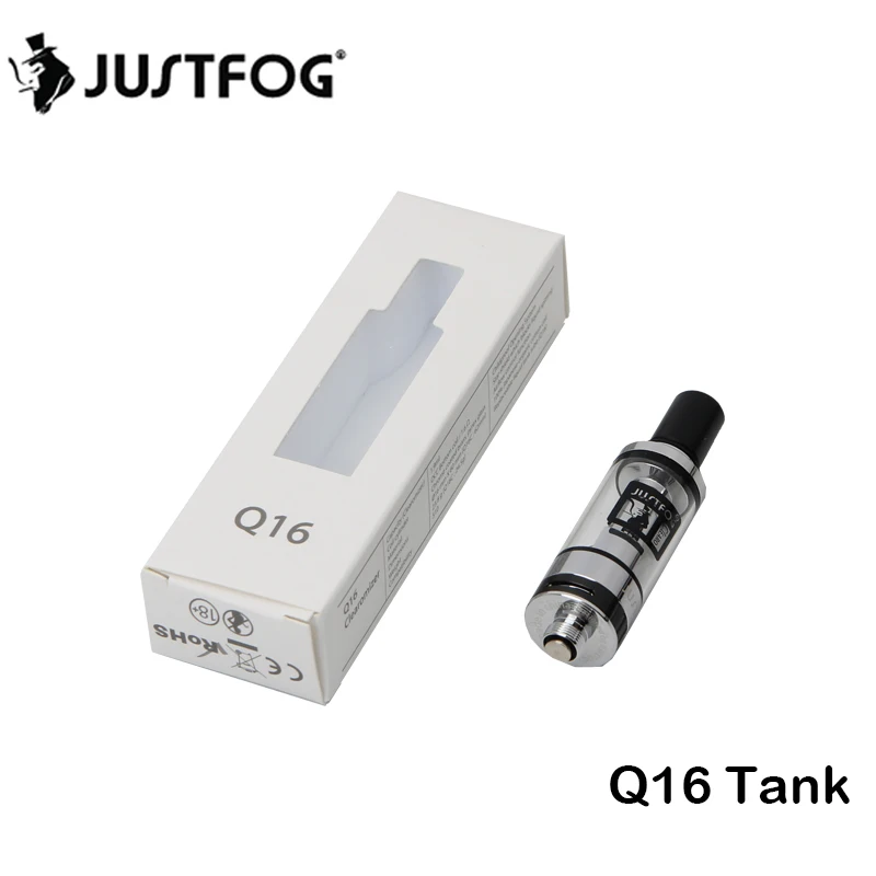 

Original Justfog Q16 Clearomizer 2ml Tank Huge Cloud Vapor Tank for Justfog Q16 Vape Kit J-Easy 9 Battery E Cigarette Atomizer