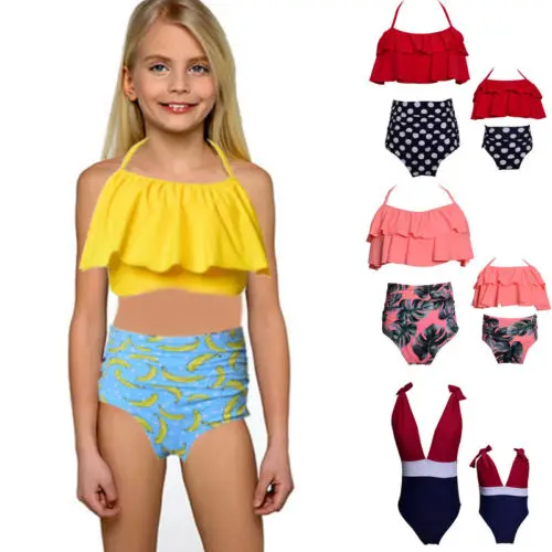 2018 Family Swimwear Mother Daughter Women Kids Bikini Bahitng Swimsuit Brachwear Yellow Pretty Hot Sell
2018 Family Swimwear Mother Daughter Women Kids Bikini Bahitng Swimsuit Brachwear Yellow Pretty Hot Sell
