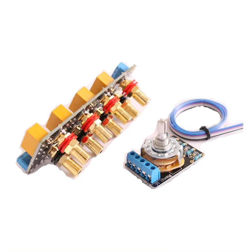 Amplifier board Chassis signal selection switch board audio source signal switching relay band with RCA AMPLIFIERS
Amplifier board Chassis signal selection switch board audio source signal switching relay band with RCA AMPLIFIERS