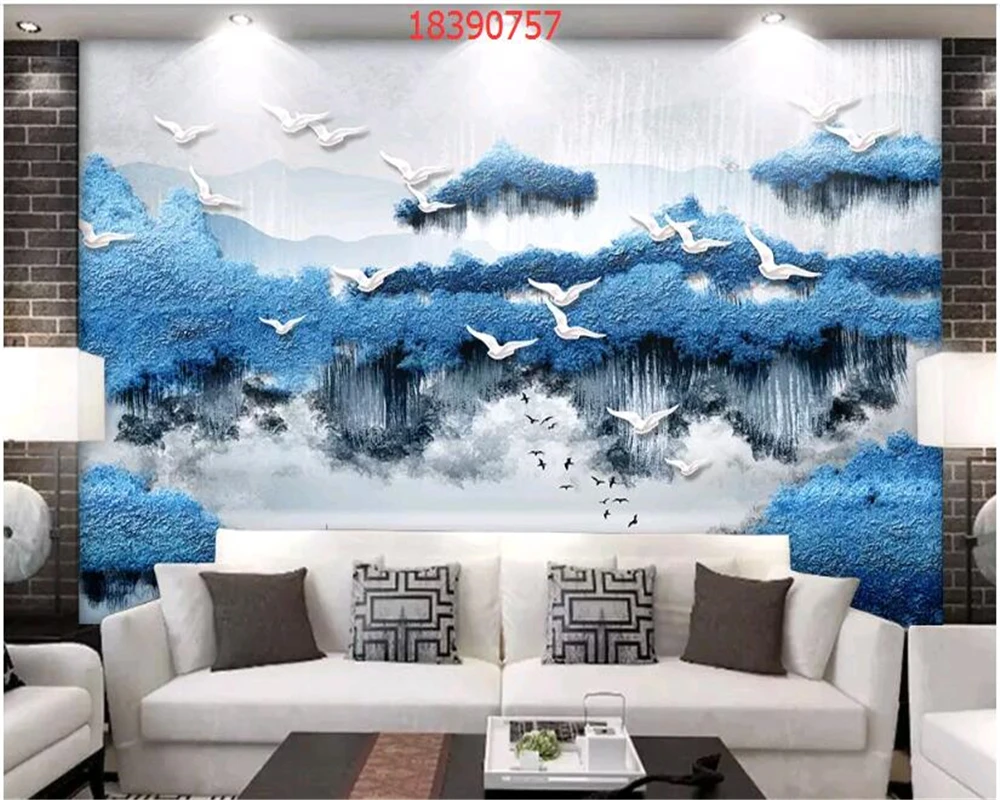 beibehang Custom size new Chinese embossed three-dimensional ink landscape 3D landscape painting wallpaper decoration painting
beibehang Custom size new Chinese embossed three-dimensional ink landscape 3D landscape painting wallpaper decoration painting
