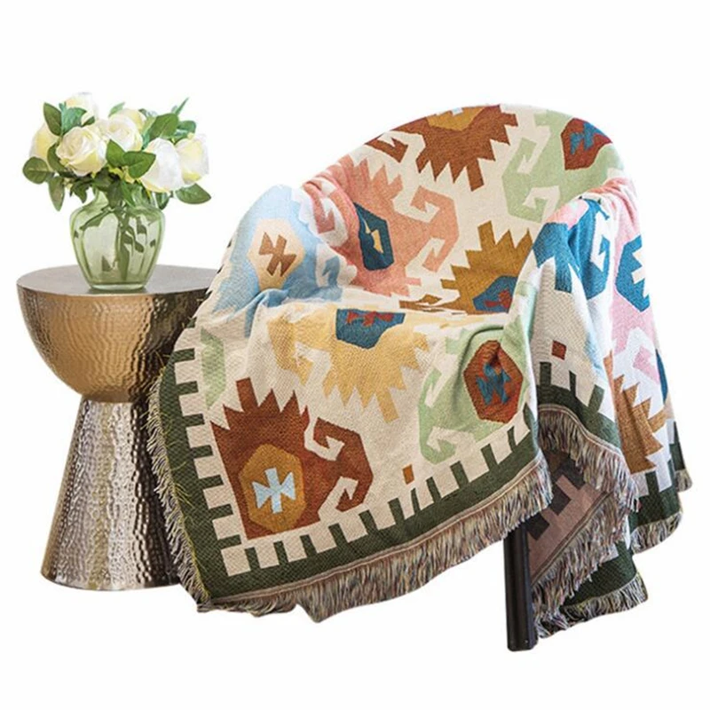 Nordic Style Blanket for Couch Sofa Decorative Slipcover High Quality European Style Stitching Travel Plane Blanket Healthy Mat
Nordic Style Blanket for Couch Sofa Decorative Slipcover High Quality European Style Stitching Travel Plane Blanket Healthy Mat