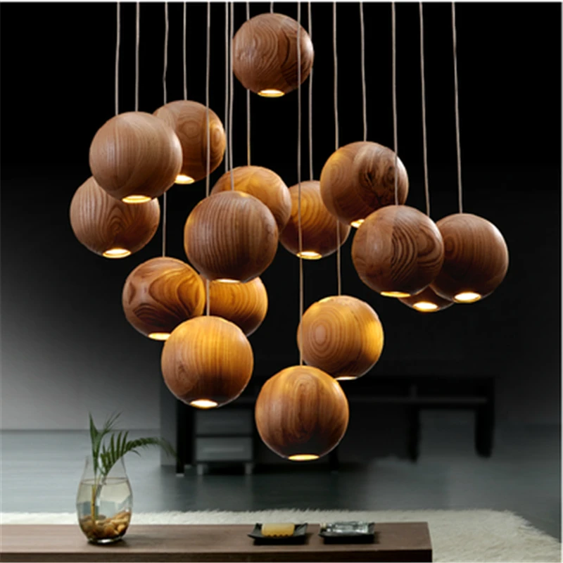 DHL Round Ball Oark Globe Wooden Bead Chandelier Nordic Lamp Modern Scandinavian Japanese Hanging Lamp Dining Room Chandelier
DHL Round Ball Oark Globe Wooden Bead Chandelier Nordic Lamp Modern Scandinavian Japanese Hanging Lamp Dining Room Chandelier