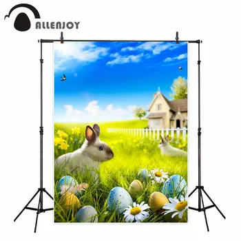 Allenjoy Easter Eggs Spring Flowers Bunny Swallows village House Fence fund child photography new photographic backdrops
Allenjoy Easter Eggs Spring Flowers Bunny Swallows village House Fence fund child photography new photographic backdrops