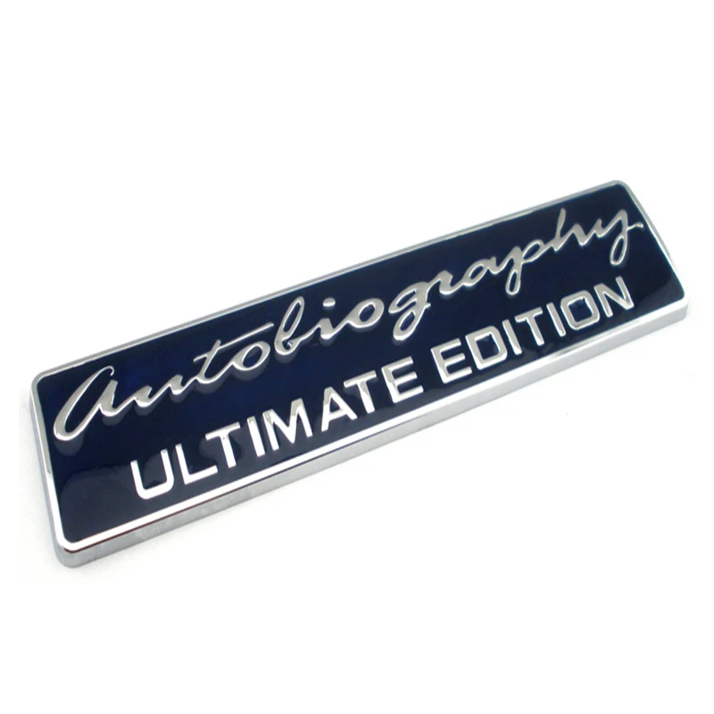AUTOBIOGRAPHY ULTIMATE EDITION Emblem Car Rear Decoration Badge for Range rover VOGUE Range Rover SPORT
AUTOBIOGRAPHY ULTIMATE EDITION Emblem Car Rear Decoration Badge for Range rover VOGUE Range Rover SPORT