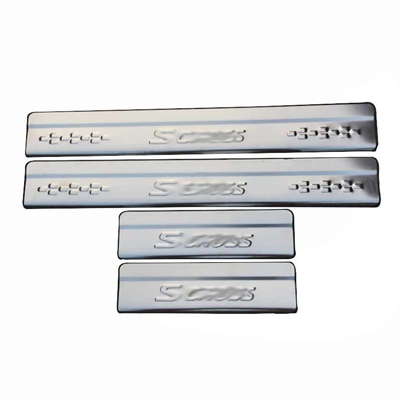 Fit For Suzuki S-Cross Sx4 Stainless Steel Door Sill Protector Pedal Welcome Plate Car External Accessories Sticker 2014-2019
Fit For Suzuki S-Cross Sx4 Stainless Steel Door Sill Protector Pedal Welcome Plate Car External Accessories Sticker 2014-2019