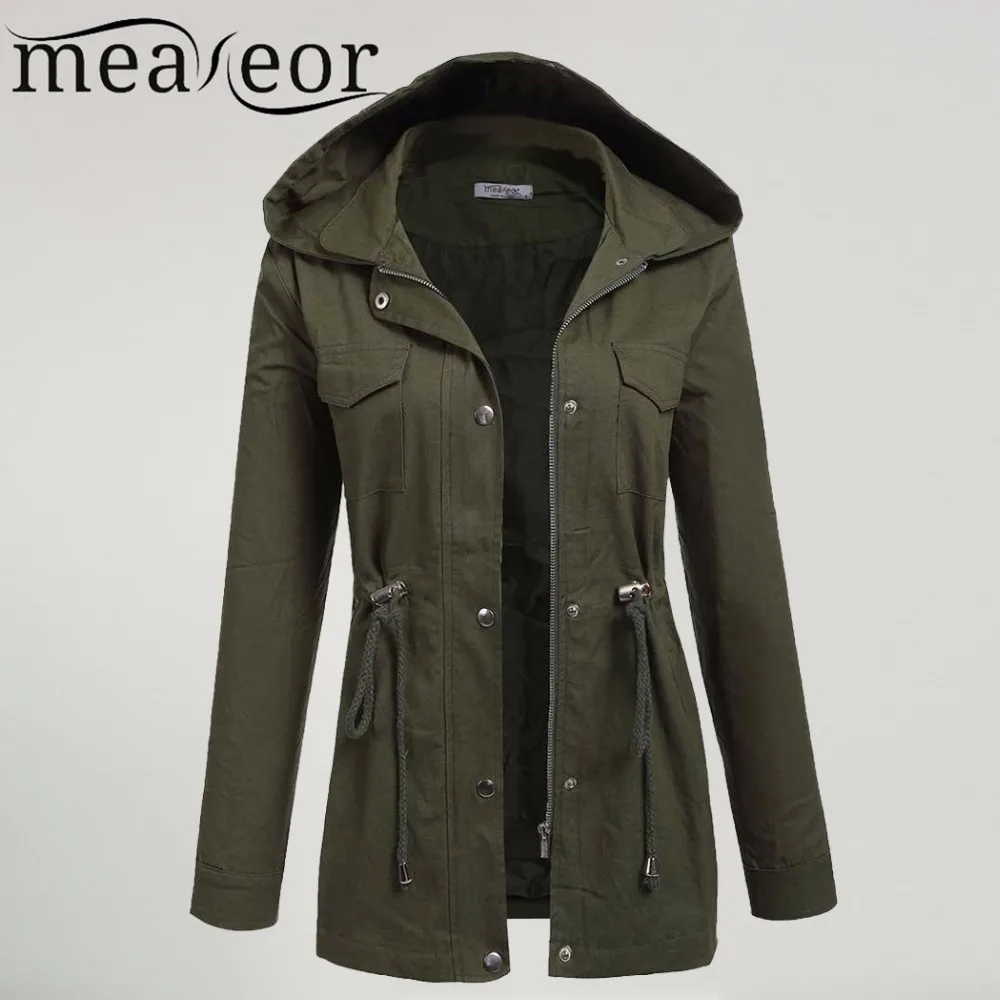 Meaneor Women Hooded Thick Warm Coat 100% Cotton Long Sleeve Solid Zip-up Lightweight Zipper Drawstring Jacket Coats Outwear Top
Meaneor Women Hooded Thick Warm Coat 100% Cotton Long Sleeve Solid Zip-up Lightweight Zipper Drawstring Jacket Coats Outwear Top