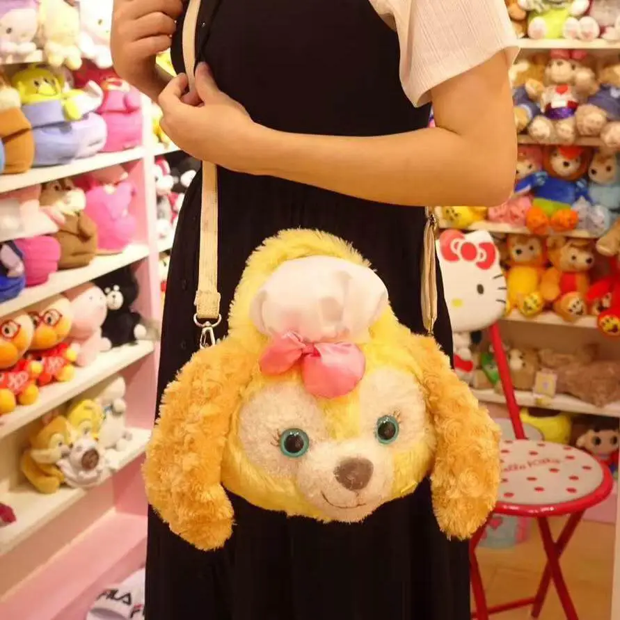 Large New Cartoon Duffy Bear Friend Chef Dog Cookie Dog Plush Backpack Soft Shoulder Bag Satchel Crossbody bag For Girls Gifts
Large New Cartoon Duffy Bear Friend Chef Dog Cookie Dog Plush Backpack Soft Shoulder Bag Satchel Crossbody bag For Girls Gifts