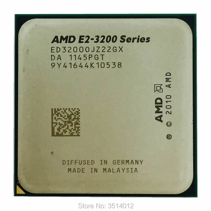 Двухъядерный процессор AMD E2-Series E2 3200 2 4 ГГц ED3200OJZ22GX Socket FM1 | Компьютеры и офис