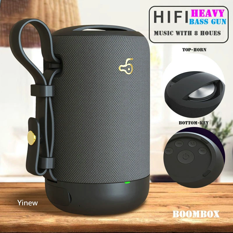 8 Hours TWS Bass Portable Speaker Hifi Subwoofer Wireless Bluetooth Speaker Waterproof Soundbar Boombox Radio for xiaomi huawei
8 Hours TWS Bass Portable Speaker Hifi Subwoofer Wireless Bluetooth Speaker Waterproof Soundbar Boombox Radio for xiaomi huawei