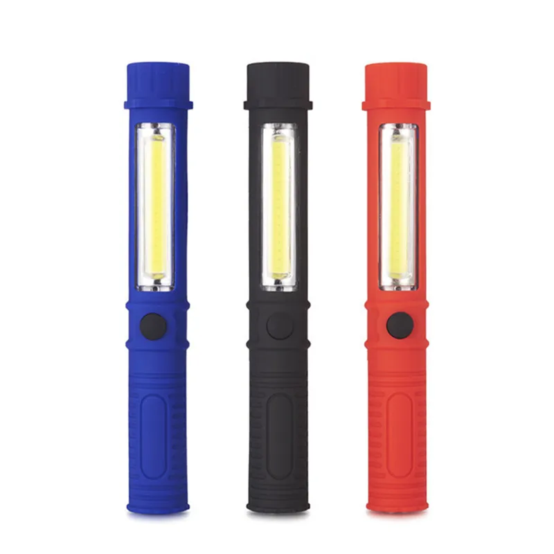 Multifunction LED Torch Mini Pen Light Hanheld Flashlight Auto Car Inspection PVC Handle Repair Tools COB Bottom Magnet
Multifunction LED Torch Mini Pen Light Hanheld Flashlight Auto Car Inspection PVC Handle Repair Tools COB Bottom Magnet