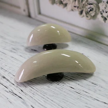 6PCS Retro Crescent Ceramic Cabinet Knob Cupboard Closet Dresser Drawer Knobs Handles Pulls Knobs Light Grey for Kitchen Bedroom
6PCS Retro Crescent Ceramic Cabinet Knob Cupboard Closet Dresser Drawer Knobs Handles Pulls Knobs Light Grey for Kitchen Bedroom