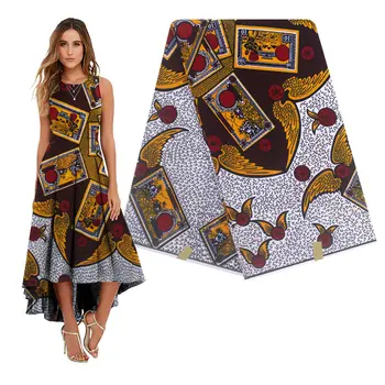wholesale price Guaranteed veritable real wax cotton wax african printed fabric H190421
wholesale price Guaranteed veritable real wax cotton wax african printed fabric H190421