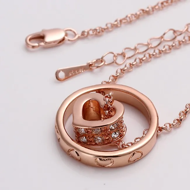 ENDELI 2019 HOT Fashion jewelry Rose gold Crystal From Swarovskis zircon heart necklace For Wedding Party Fit Women and female
ENDELI 2019 HOT Fashion jewelry Rose gold Crystal From Swarovskis zircon heart necklace For Wedding Party Fit Women and female