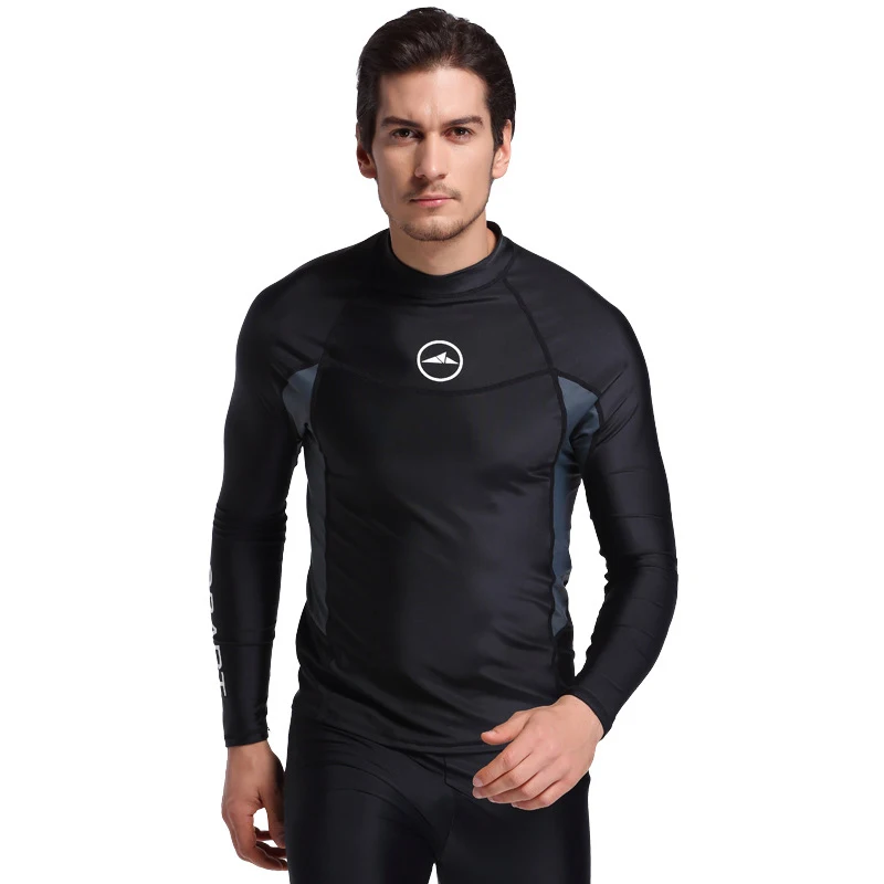 Men's Summer UPF 50+ Long Sleeve Swimsuit Rashguard Man Swimwear Rash Guard T-shirt Male Sun-protection Surfing Tees Tops
Men's Summer UPF 50+ Long Sleeve Swimsuit Rashguard Man Swimwear Rash Guard T-shirt Male Sun-protection Surfing Tees Tops