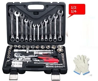 1/4" 1/2" 61--94pcs ratchet handle socket sleeve wrench spanner screwdriver head extension rod bar set auto truck repairing tool
1/4" 1/2" 61--94pcs ratchet handle socket sleeve wrench spanner screwdriver head extension rod bar set auto truck repairing tool