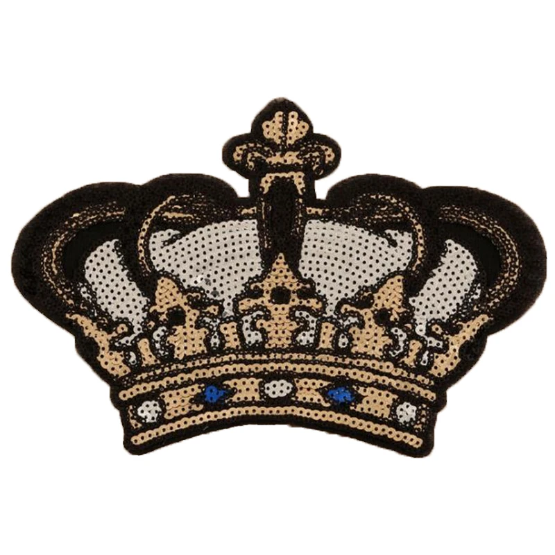 Large Patch Crown Sequins Christmas gift deal with it Iron on Patches for clothing Strange things Badge Clothes Stickers
Large Patch Crown Sequins Christmas gift deal with it Iron on Patches for clothing Strange things Badge Clothes Stickers
