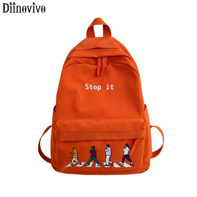 DIINOVIVO Retro Cartoon Printing Backpack Women Nylon Backpack Shoulder Bags Female School Backpacks For Teenage Girls WHDV1193
DIINOVIVO Retro Cartoon Printing Backpack Women Nylon Backpack Shoulder Bags Female School Backpacks For Teenage Girls WHDV1193