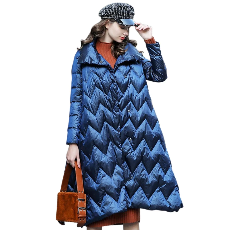 High Quality New Winter Women's Down Jacket Solid Elegant 90% White Goose Down Coat Stand Collar Warm Thin Female Jacket YP2161
High Quality New Winter Women's Down Jacket Solid Elegant 90% White Goose Down Coat Stand Collar Warm Thin Female Jacket YP2161