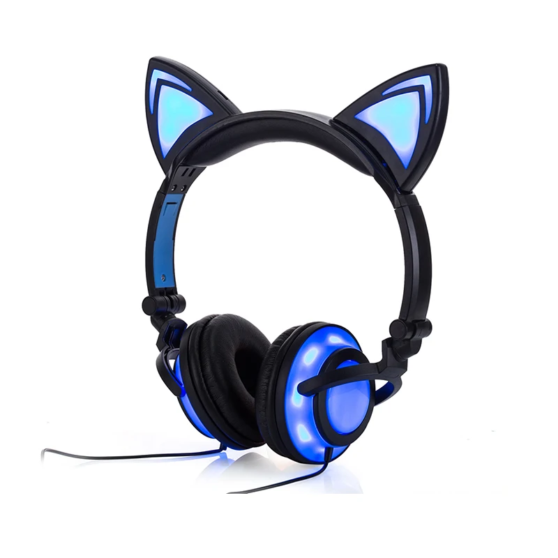 Powstro 2018 Cat LED Headphones Cat Headphones Adult and Children Flash Luminous Headphones Headphone Gaming
Powstro 2018 Cat LED Headphones Cat Headphones Adult and Children Flash Luminous Headphones Headphone Gaming