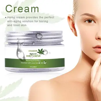 60ML Natural Hemp Face Cream Hemp Oil Cream Moisturizing Hyaluronic Acid Anti Wrinkle Nourishing Collagen Essence Skin Care
60ML Natural Hemp Face Cream Hemp Oil Cream Moisturizing Hyaluronic Acid Anti Wrinkle Nourishing Collagen Essence Skin Care