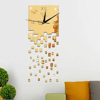 Art Office Wall Decoration Time Flies Square Wall Watch relogio digital reloj mural DIY Home Decor Fragmentation Time
Art Office Wall Decoration Time Flies Square Wall Watch relogio digital reloj mural DIY Home Decor Fragmentation Time