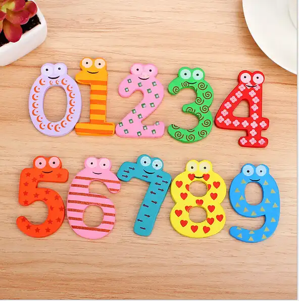 fridge magnet cartoon education learn cute kid baby toy gifts