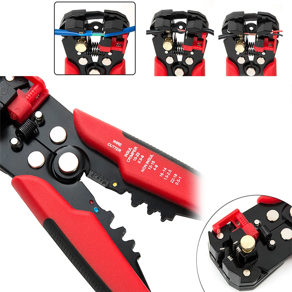 8inch Handheld Adjustable Stripping Repair Cable Electric Wire Multifunctional Wire Stripper Crimping Tool Pliers Automatic
8inch Handheld Adjustable Stripping Repair Cable Electric Wire Multifunctional Wire Stripper Crimping Tool Pliers Automatic