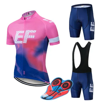 2019 NEW EF Pro Cycling Clothing Bike jersey Quick Dry Bicycle clothes Men's summer team Cycling Jerseys 9D bike shorts set
2019 NEW EF Pro Cycling Clothing Bike jersey Quick Dry Bicycle clothes Men's summer team Cycling Jerseys 9D bike shorts set