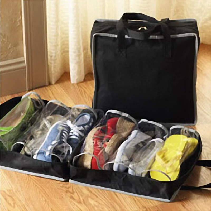 SHUJIN Shoes Storage Bags seyahat Portable Non-woven Solid 6 Shoes Dustproof Boxes Shoe Bag Home Wholesale travel accessories
SHUJIN Shoes Storage Bags seyahat Portable Non-woven Solid 6 Shoes Dustproof Boxes Shoe Bag Home Wholesale travel accessories