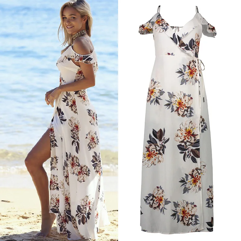 SNOW PINNACLE 2018 Summer Women Long Dress V-neck spaghetti strap white printed work holidays bohemian dress S-XXL
SNOW PINNACLE 2018 Summer Women Long Dress V-neck spaghetti strap white printed work holidays bohemian dress S-XXL