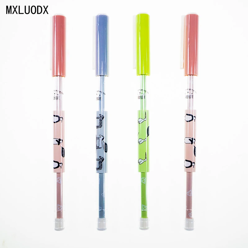 Colored Animals Pattern Gel Pen DIY Office Stationery and School Supplies Smooth Writing Black and Blue Ink 0.5mm Pen 3PCS
Colored Animals Pattern Gel Pen DIY Office Stationery and School Supplies Smooth Writing Black and Blue Ink 0.5mm Pen 3PCS
