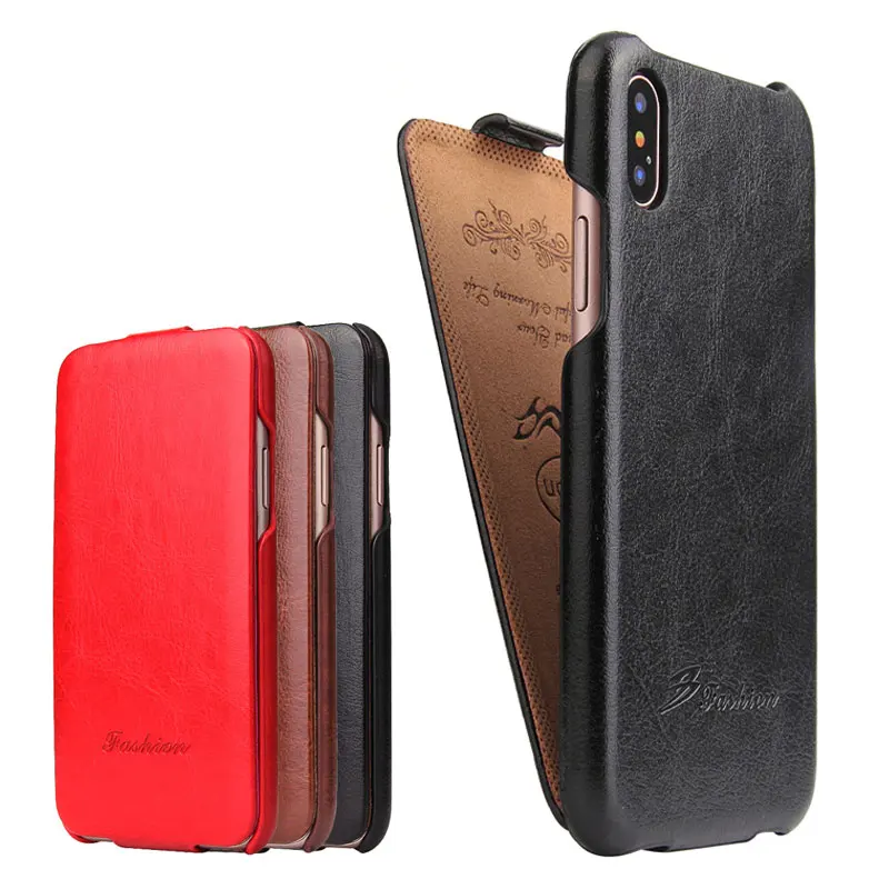 Luxury Genuine Leather Vintage Vertical Flip Case for Iphone X XS Max XR Leather Case Up Pouch Cover Shell for Iphone XS Max XR
Luxury Genuine Leather Vintage Vertical Flip Case for Iphone X XS Max XR Leather Case Up Pouch Cover Shell for Iphone XS Max XR