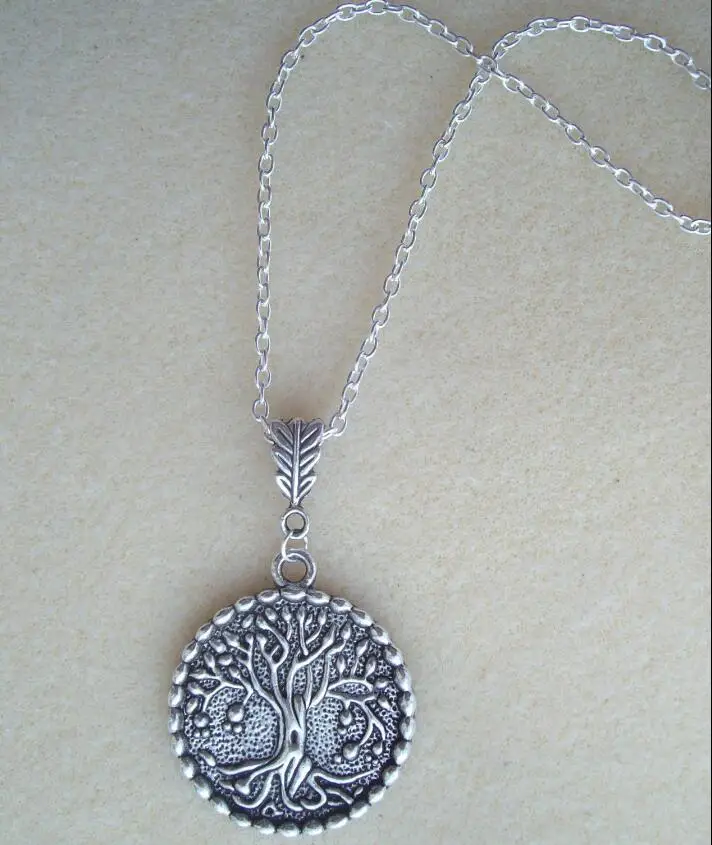 Drop shipping Sacred Tree Pendant 24" Long S/P Chain Necklace - Pagan Celtic Wiccan
Drop shipping Sacred Tree Pendant 24" Long S/P Chain Necklace - Pagan Celtic Wiccan