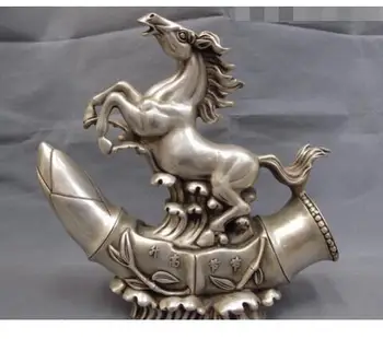 decoration copper silver factory outlets 29cm Chinese White Copper Silver Feng shui Lucky Wealth War horse Bamboo Statue
decoration copper silver factory outlets 29cm Chinese White Copper Silver Feng shui Lucky Wealth War horse Bamboo Statue