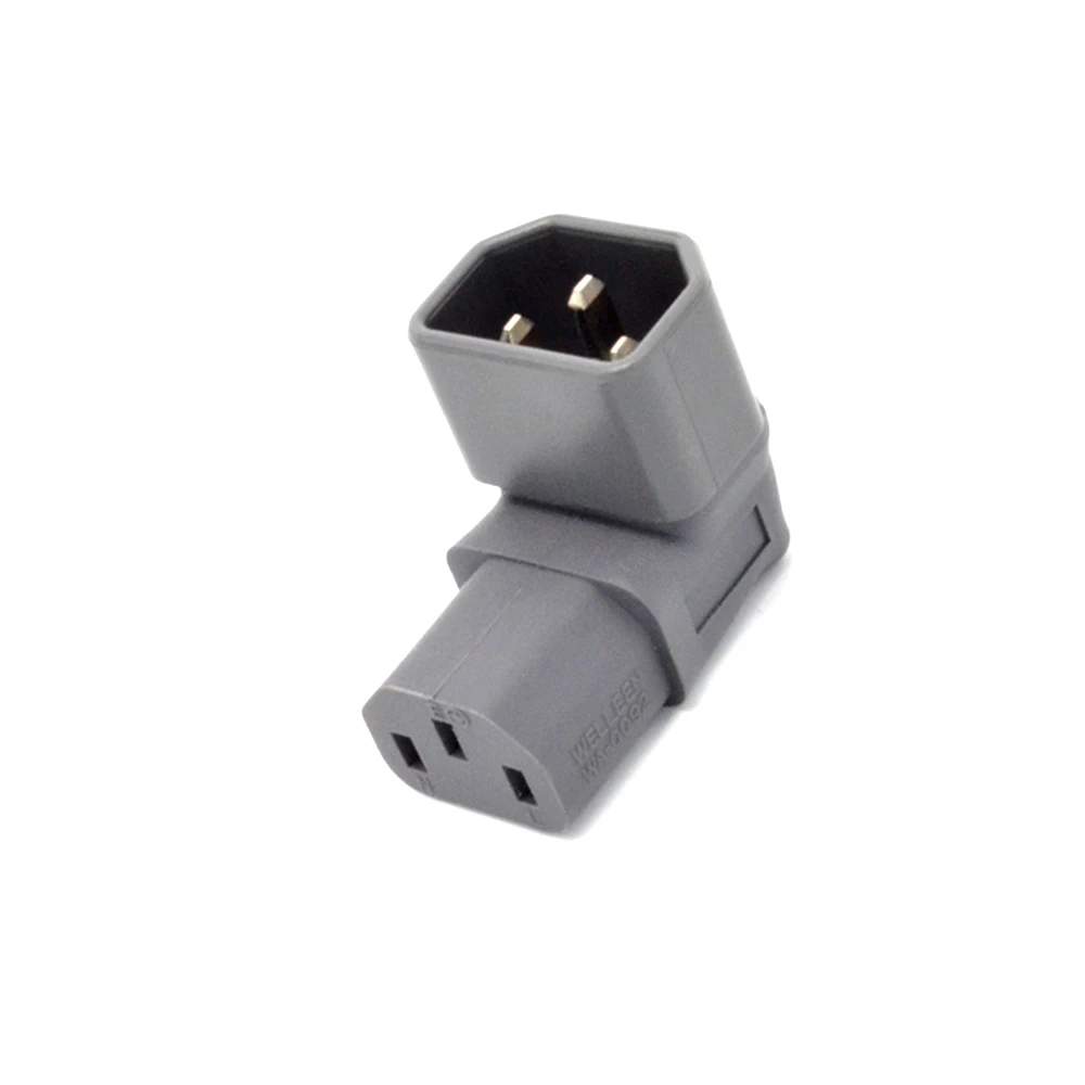 Universal Electrical Plug Adapter Angle Head PVC EC C13 to C4 Safe Power Adaptor Plug Computer Socket C4 to C13 
Universal Electrical Plug Adapter Angle Head PVC EC C13 to C4 Safe Power Adaptor Plug Computer Socket C4 to C13