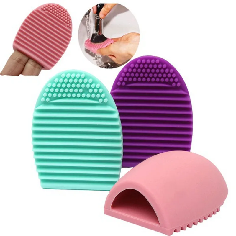 1pcs Brushegg Clean brushes Makeup Wash Brush Silica Glove Scrubber Board Cosmetic Cleaning Tools Made beauty for makeup brushes
1pcs Brushegg Clean brushes Makeup Wash Brush Silica Glove Scrubber Board Cosmetic Cleaning Tools Made beauty for makeup brushes
