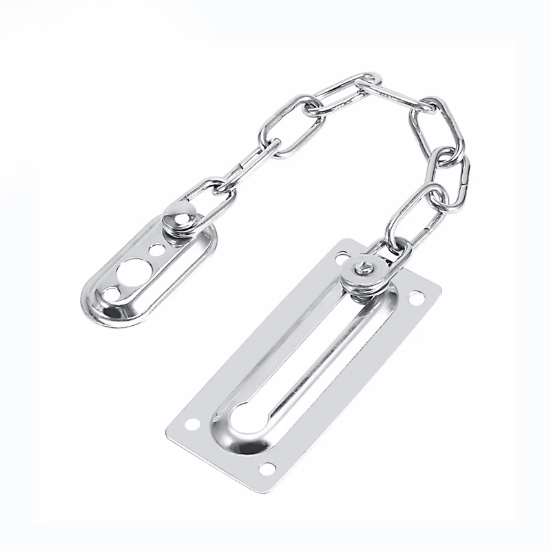Sliding Door Lock Chrome Door Lock Chain Bolt Safety Chain Hotel Office Security Chain Gate Cabinet Latches Decorative Hardware
Sliding Door Lock Chrome Door Lock Chain Bolt Safety Chain Hotel Office Security Chain Gate Cabinet Latches Decorative Hardware