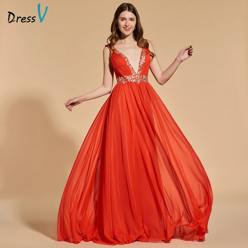 Dressv organge red elegant long prom dress v neck floor length backless evening party gown prom dresses beading customize
Dressv organge red elegant long prom dress v neck floor length backless evening party gown prom dresses beading customize