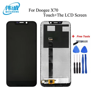 WEICHENG Top Quality 5.5 inch for Doogee X70 LCD Display and Touch Screen Assembly Repair Part Mobile Accessories +Free Tools
WEICHENG Top Quality 5.5 inch for Doogee X70 LCD Display and Touch Screen Assembly Repair Part Mobile Accessories +Free Tools