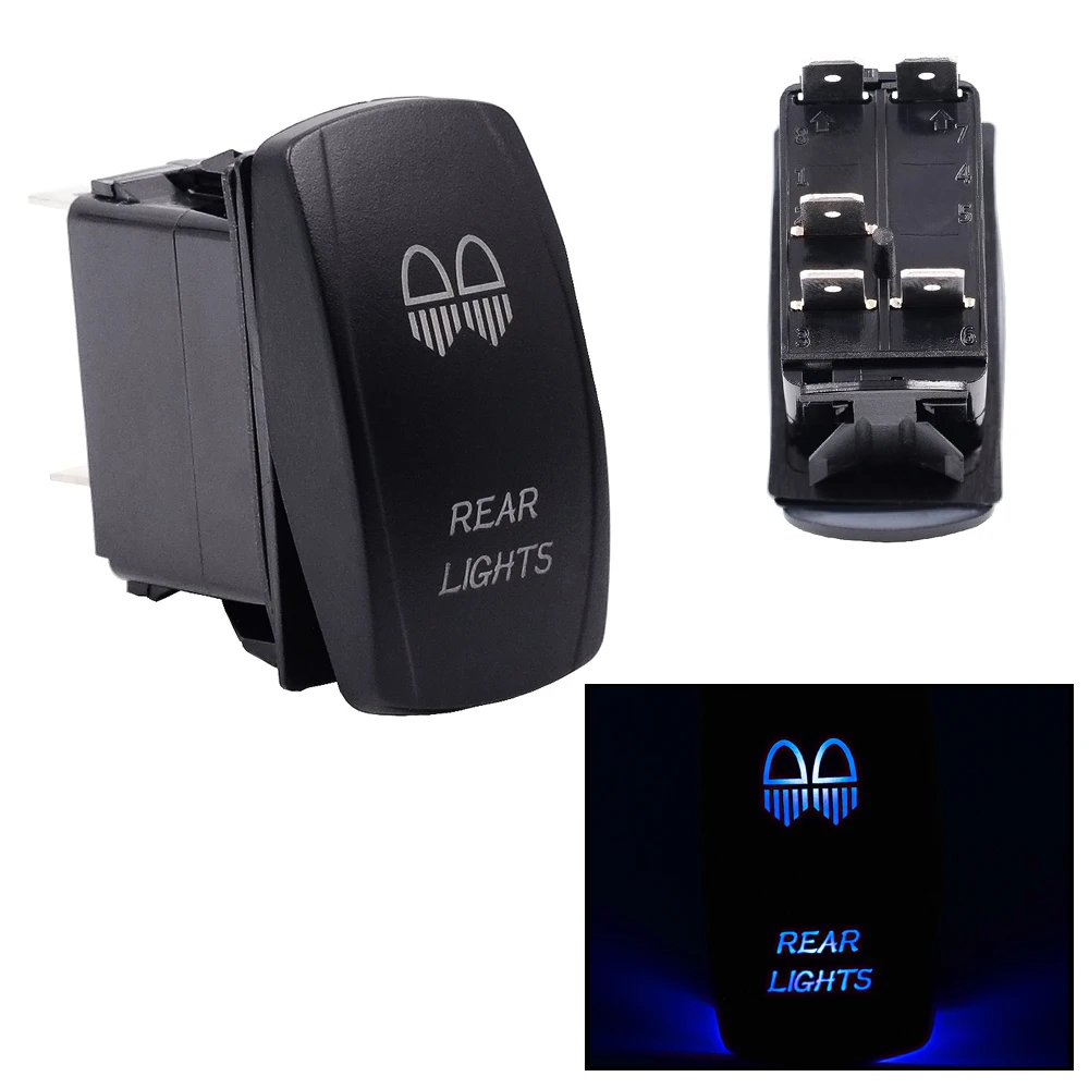 Blue DC 12V 20A 5PIN LED Driving Rear Light Switches Bar Wiring Loom Harness Fog Light Relay Switch For Toyota /FJ /CRUISE
Blue DC 12V 20A 5PIN LED Driving Rear Light Switches Bar Wiring Loom Harness Fog Light Relay Switch For Toyota /FJ /CRUISE
