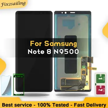 New Super AMOLED LCD Note 8 N9500 N9500F N900D N900D Display 100% Tested Working Touch Screen Assembly For Samsung Galaxy Note8
New Super AMOLED LCD Note 8 N9500 N9500F N900D N900D Display 100% Tested Working Touch Screen Assembly For Samsung Galaxy Note8