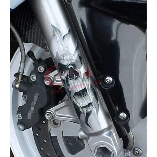 2 stickers autocollant harley davidson skull sportster iron réservoir moto ipad 