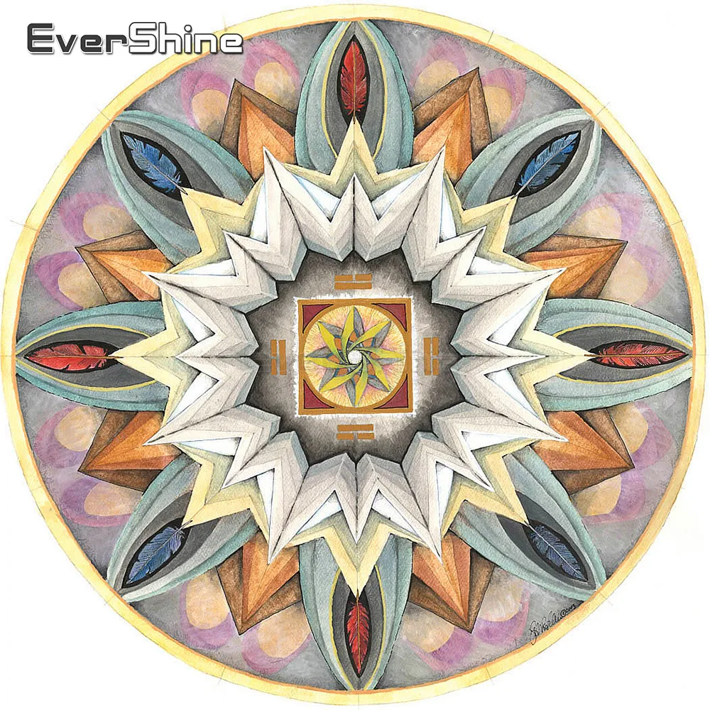 EverShine Diamond Painting Flowers Picture Of Rhinestones Diamond Embroidery Full Display Mandala Diamond Mosaic Home Wall Decor
EverShine Diamond Painting Flowers Picture Of Rhinestones Diamond Embroidery Full Display Mandala Diamond Mosaic Home Wall Decor