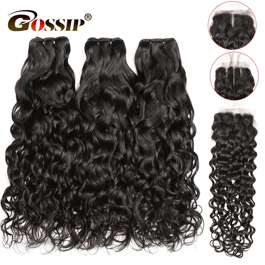 Water Wave Bundles With Closure Remy Human Hair 3 Bundles With Closure 4x4 Lace Closure With Bundles Brazilian Hair With Closure
Water Wave Bundles With Closure Remy Human Hair 3 Bundles With Closure 4x4 Lace Closure With Bundles Brazilian Hair With Closure