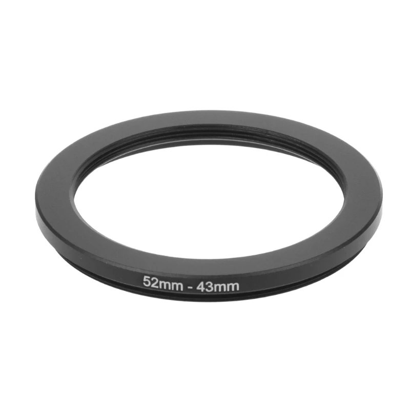 52mm To 43mm Metal Step Down Rings Lens Adapter Filter Camera Tool Accessory New