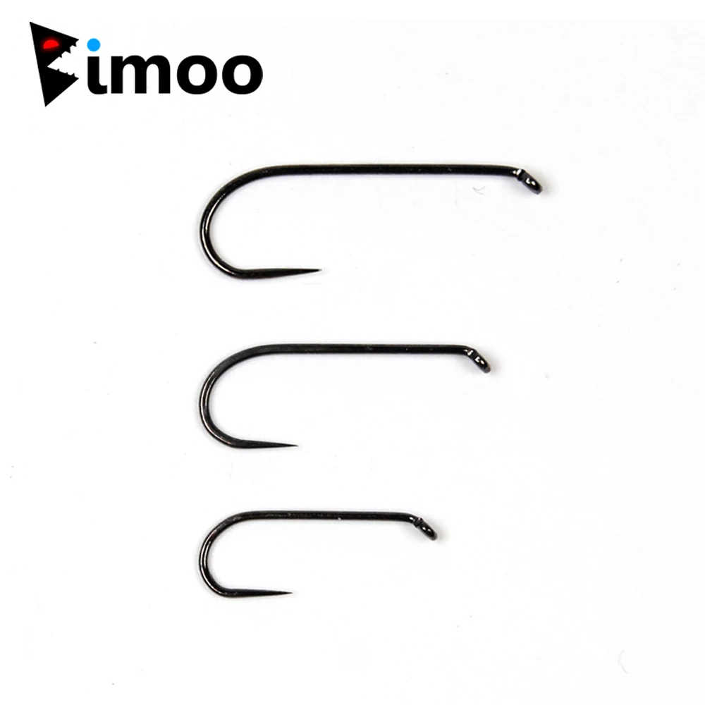 Bimoo 25PCS/Lot Premium Barbless Fly Tying Nymph Hook Streamer Fly Hooks #10 #12 #14 Black Nickle Sharp 2X Trout Fishing Hook
Bimoo 25PCS/Lot Premium Barbless Fly Tying Nymph Hook Streamer Fly Hooks #10 #12 #14 Black Nickle Sharp 2X Trout Fishing Hook