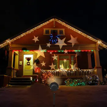 Aluminum Shell LED Snowflake/Star Patterns Landscape Projector Christmas Projection Lamp for US/UK/EU Plug Drop Shipping
Aluminum Shell LED Snowflake/Star Patterns Landscape Projector Christmas Projection Lamp for US/UK/EU Plug Drop Shipping