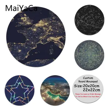 MaiYaCa Star Map City Lights Customized MousePads Computer Laptop Anime Mouse Mat Size for 22X22cm Small Round Mousepads
MaiYaCa Star Map City Lights Customized MousePads Computer Laptop Anime Mouse Mat Size for 22X22cm Small Round Mousepads