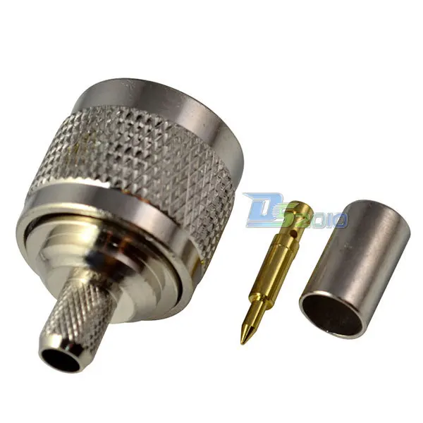 High Quality N Type Male Plug Straight Crimp for RG59 RG6 LMR240 Cable RF Connector Adapter
High Quality N Type Male Plug Straight Crimp for RG59 RG6 LMR240 Cable RF Connector Adapter