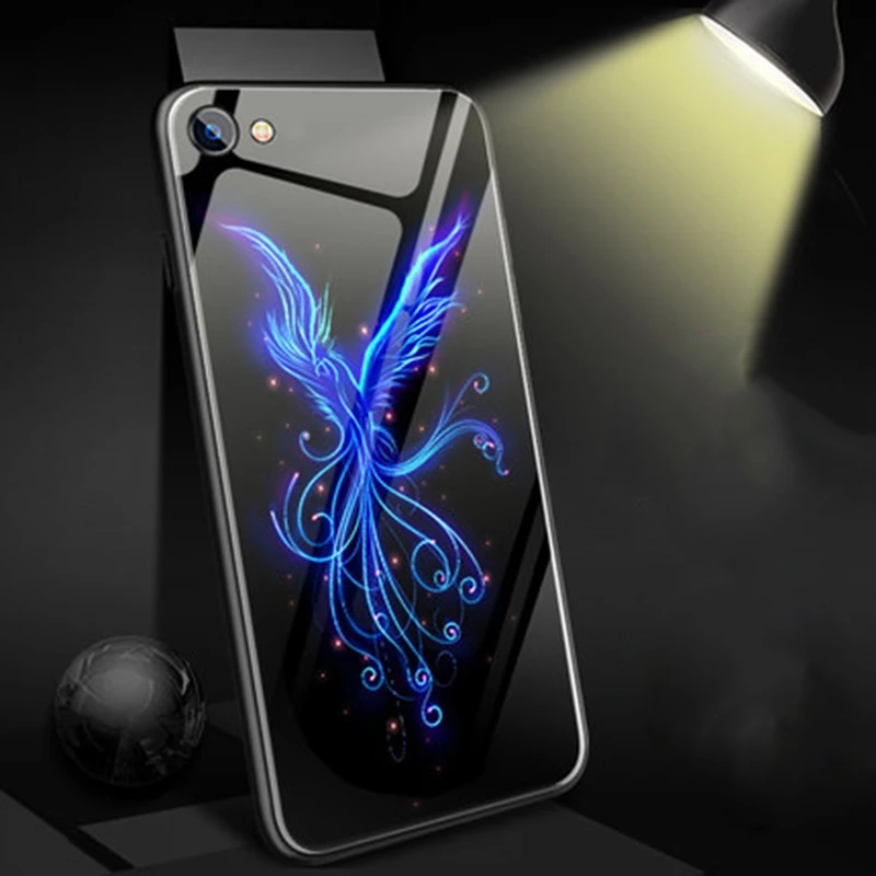 Coque Tiger Phoenix Lion Pattern Luxury Luminous Tempered Glass Case For iphone x 10 XR XS Max 6 6s 7 8 Plus Case Cover
Coque Tiger Phoenix Lion Pattern Luxury Luminous Tempered Glass Case For iphone x 10 XR XS Max 6 6s 7 8 Plus Case Cover